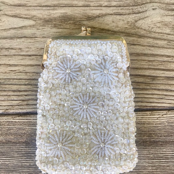 Vintage Handbags - Exquisite Vintage Cigarette Case-Beads & Sequins